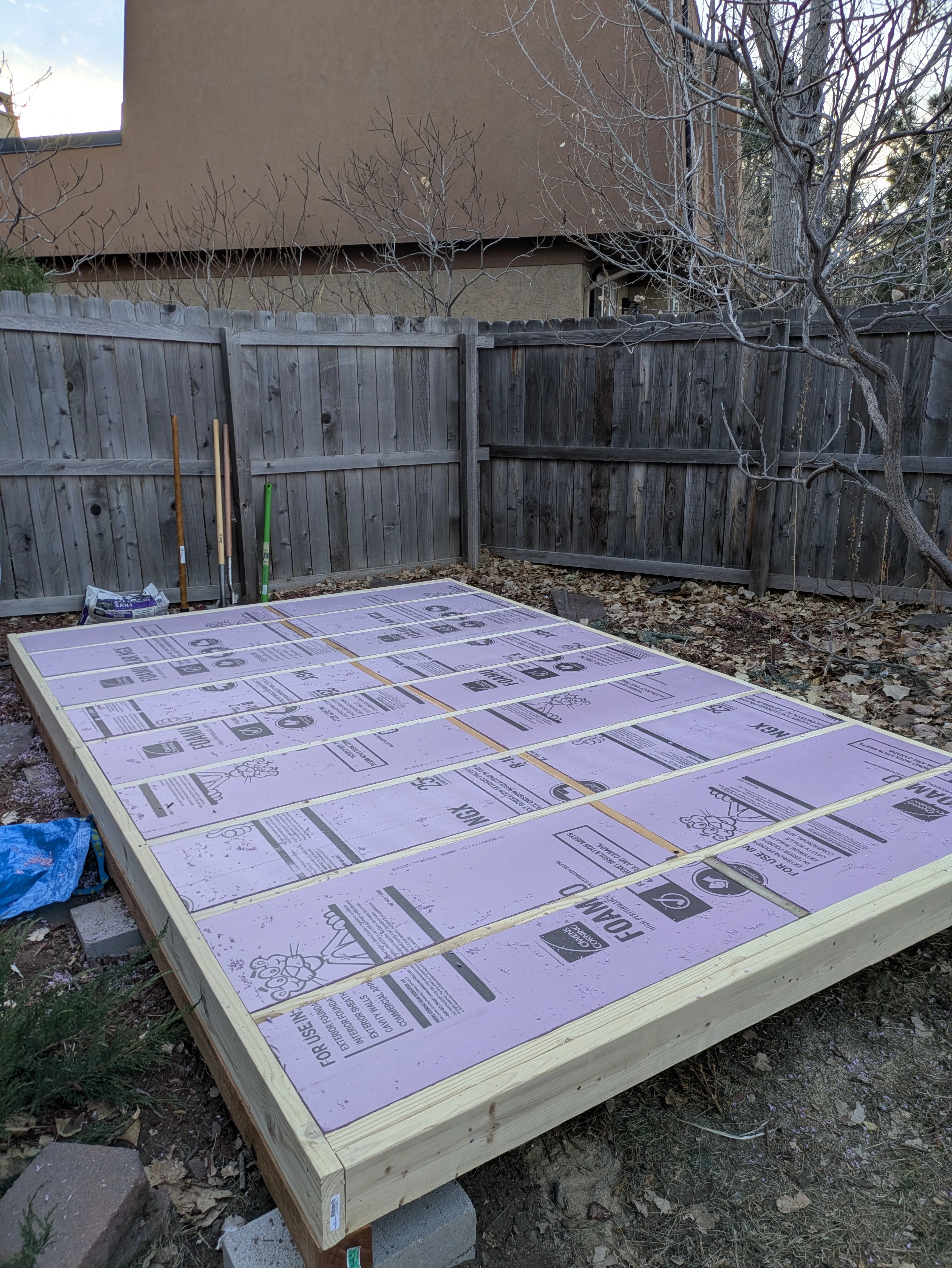Joists insulation